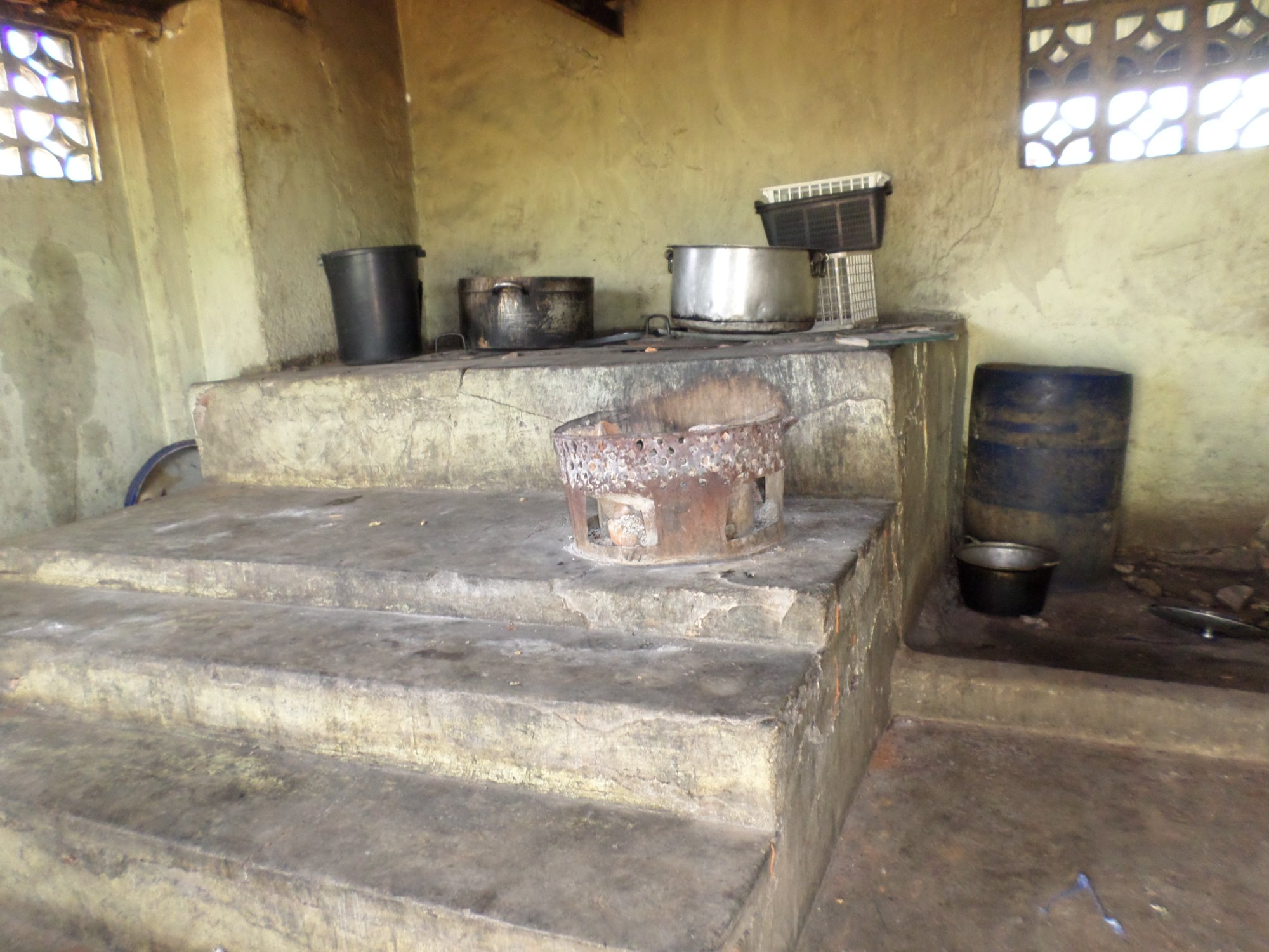 Degraded cooking platform